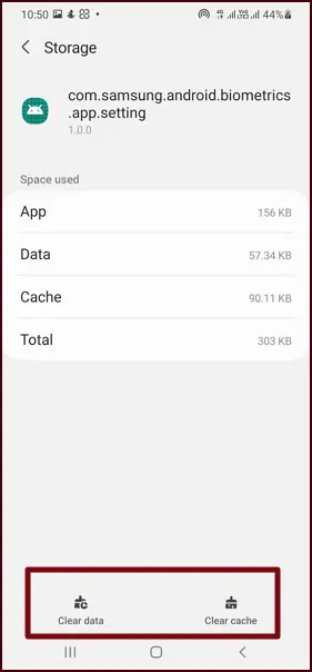 Clear Cache and Clear Data